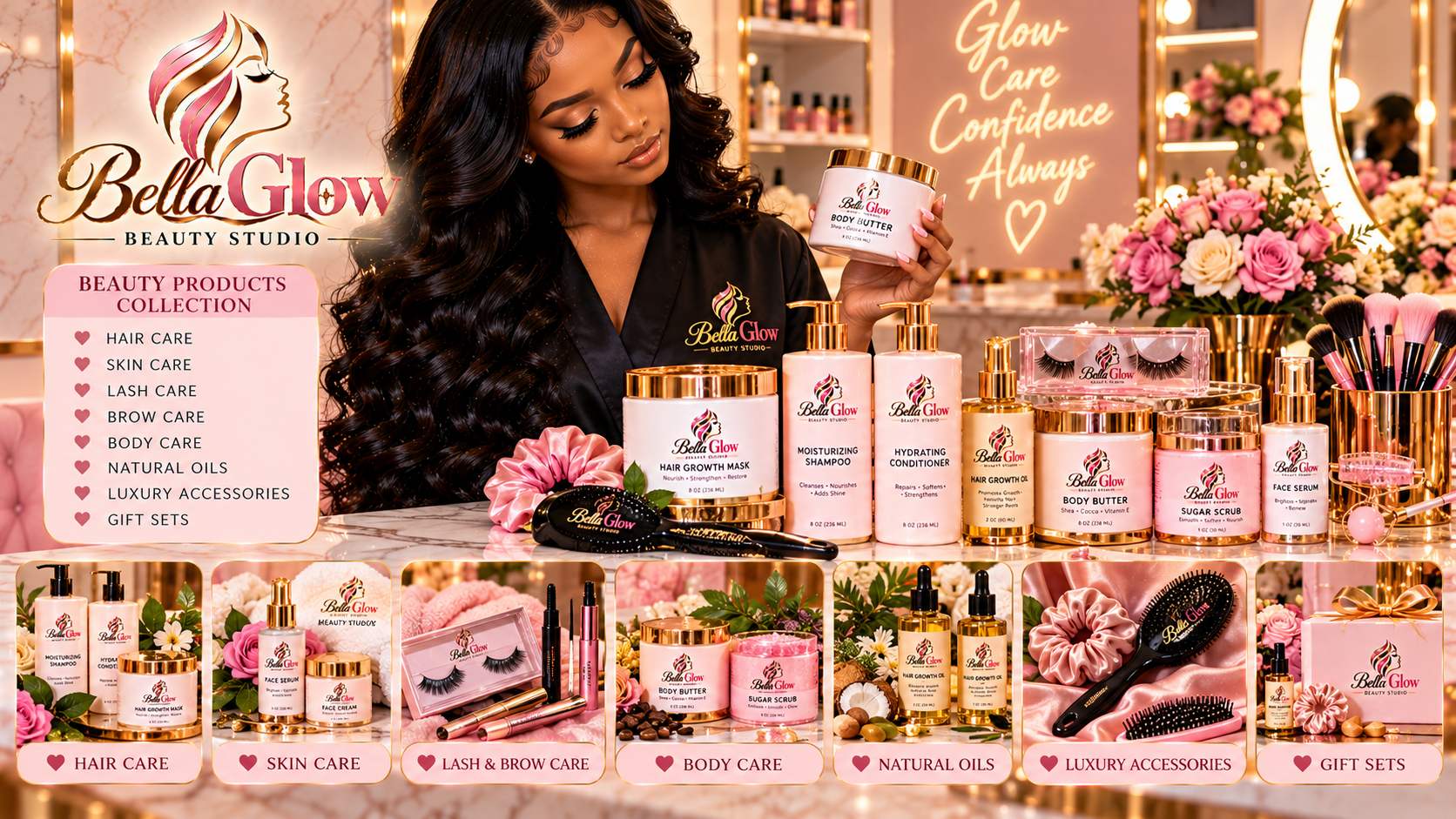 Bella Glow beauty products