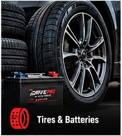Automotive tire and battery service