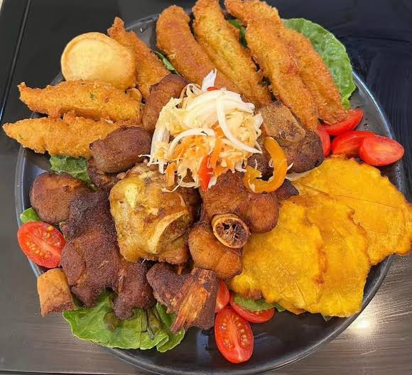 Griot ak bannann peze